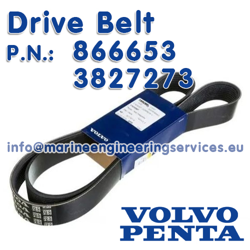 Volvo Penta – Belts – Marine Εngineering Services